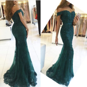 fashion long banquet evening dress women's slim dress