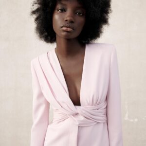 casual v neck dresses women fashion collected waisted dress women elegant long sleeve mini dresses female ladies