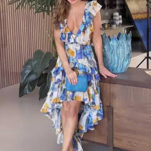 Women's Casual Fashion Printed Dress 2dd3ecb7 2ba2 45b8 A6fe B191e772544e