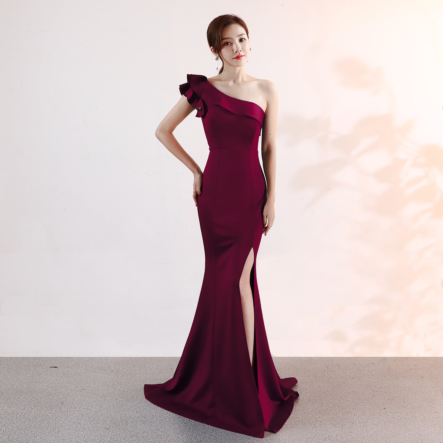 evening dress elegant long sexy slim fishtail dress evening dress elegant long sexy slim fishtail dress