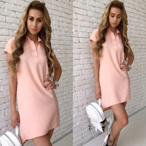 women's casual short sleeve dress