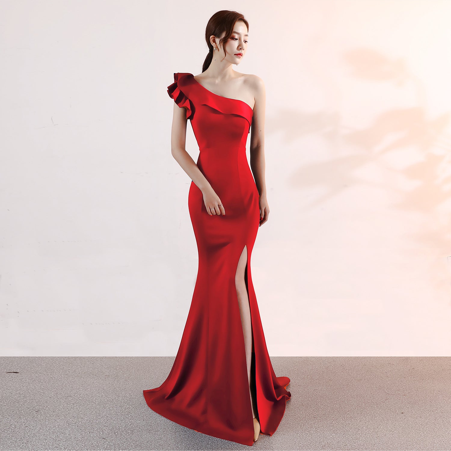 evening dress elegant long sexy slim fishtail dress evening dress elegant long sexy slim fishtail dress