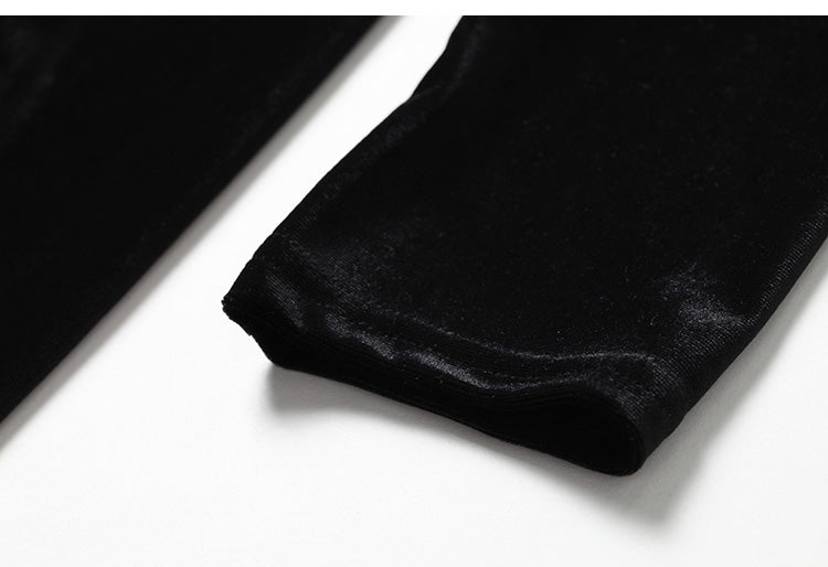 long sleeve pleated slit dress banquet evening dress long sleeve pleated slit dress banquet evening dress