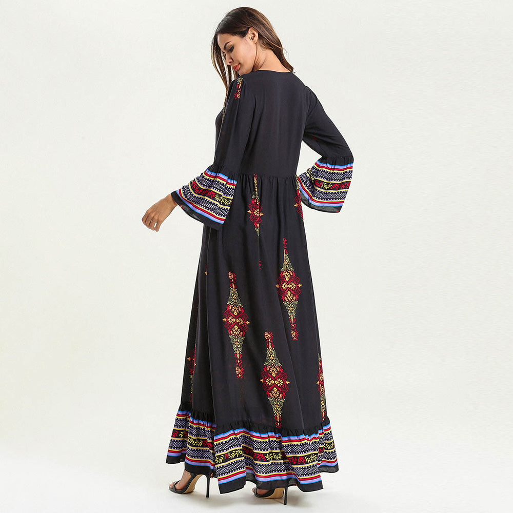 nursing printed casual dress nursing printed casual dress