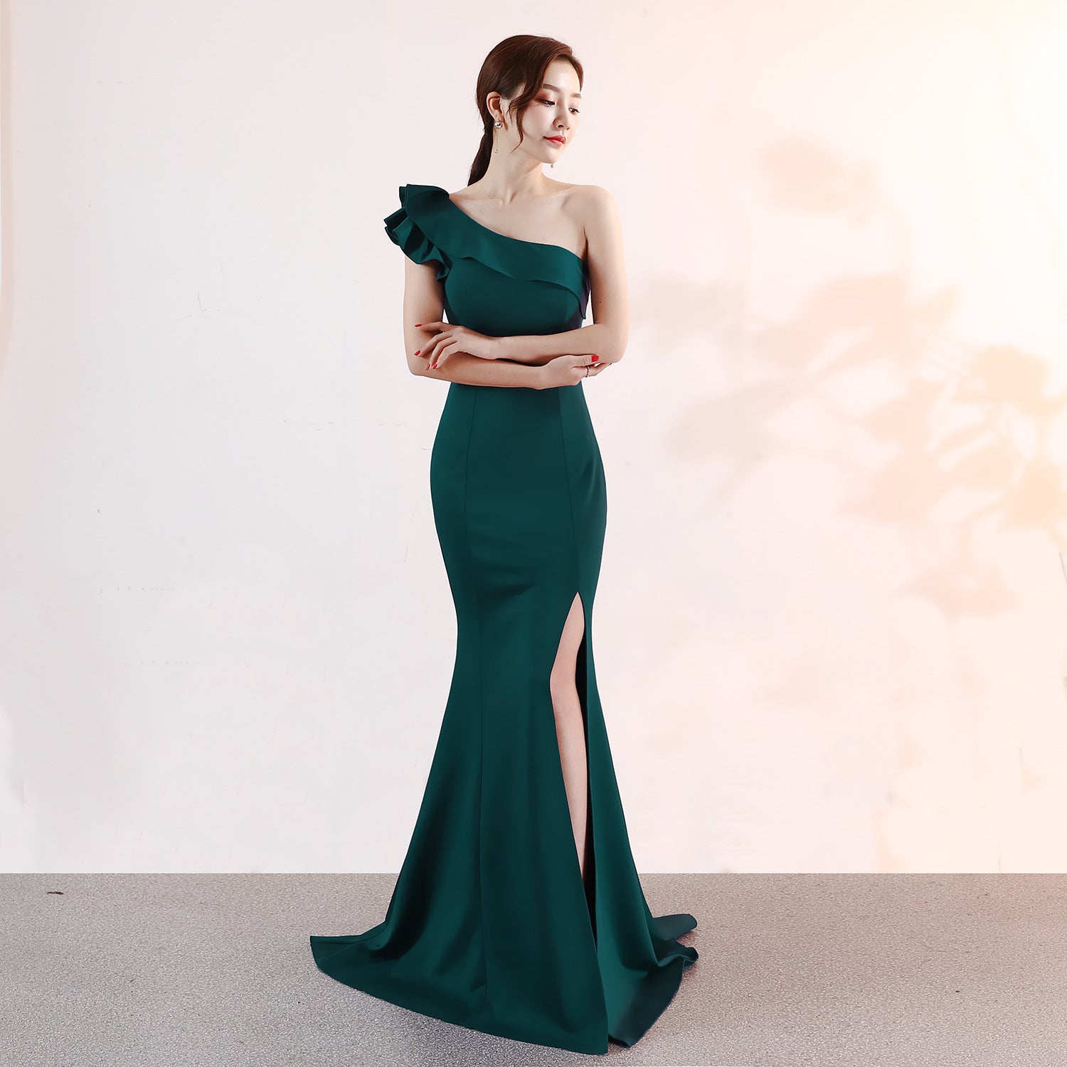evening dress elegant long sexy slim fishtail dress evening dress elegant long sexy slim fishtail dress