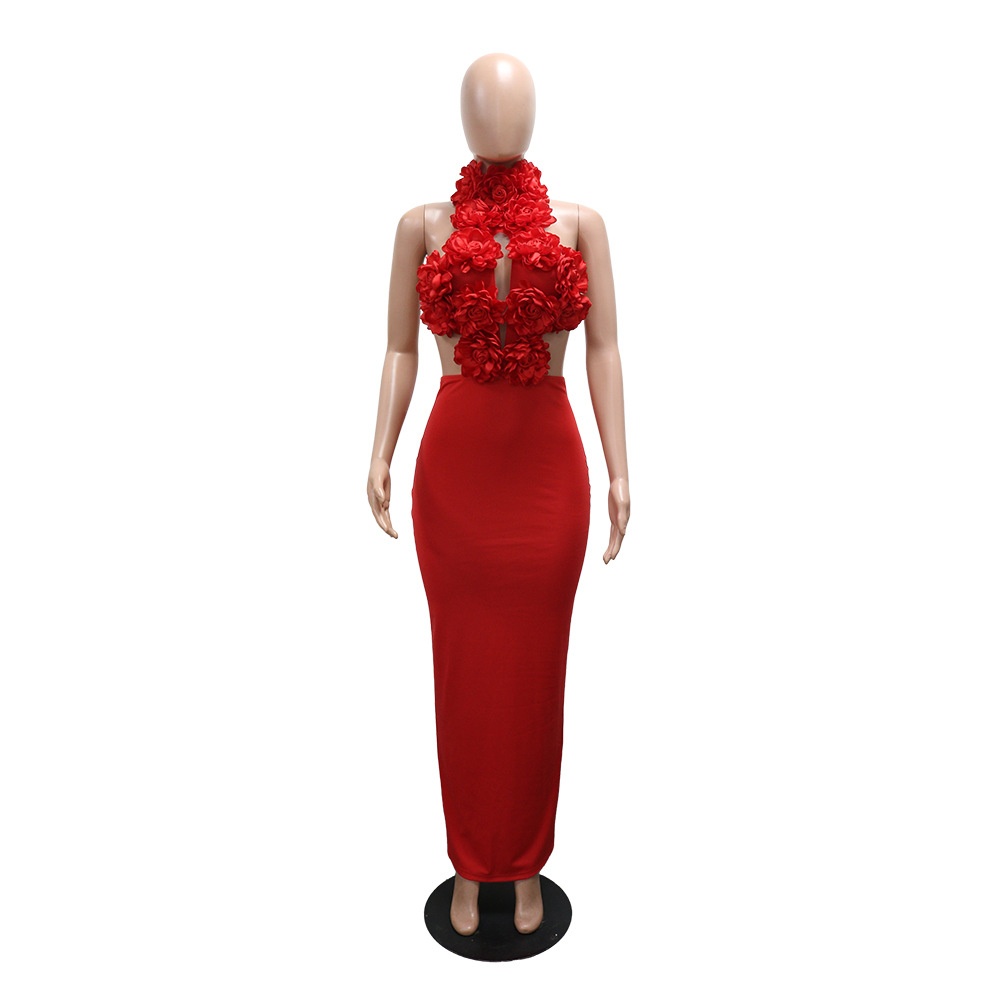 Dress Sexy Halter Large Flower Evening Dress Dress Women 6dd7aaaf 0595 4803 Ac4a 0c4171a91b6d Trans