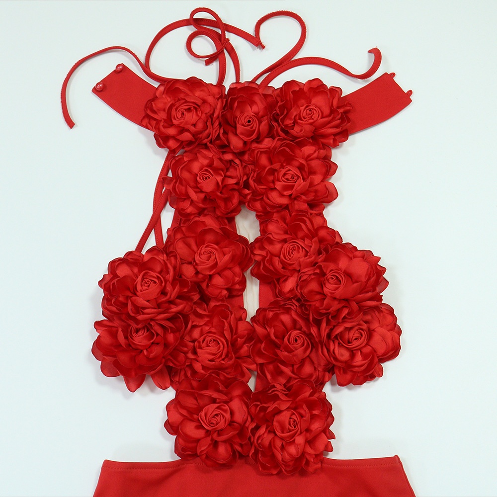 Dress Sexy Halter Large Flower Evening Dress Dress Women E810f2a1 6b7f 4a55 9353 308d5c10bc5b Trans