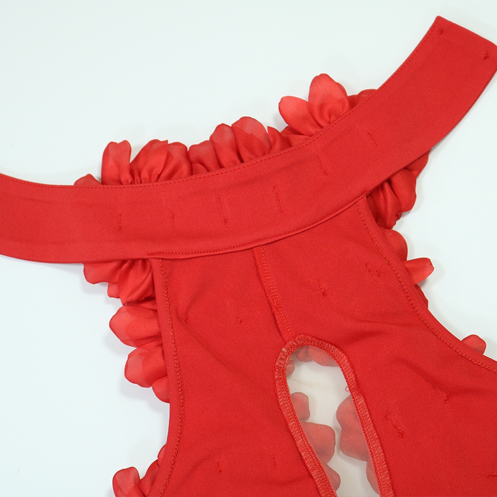 Dress Sexy Halter Large Flower Evening Dress Dress Women F27ac6c4 79ad 42a3 9b58 C8a8630bfbbc Trans