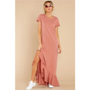 casual fashion comfortable irregular dress